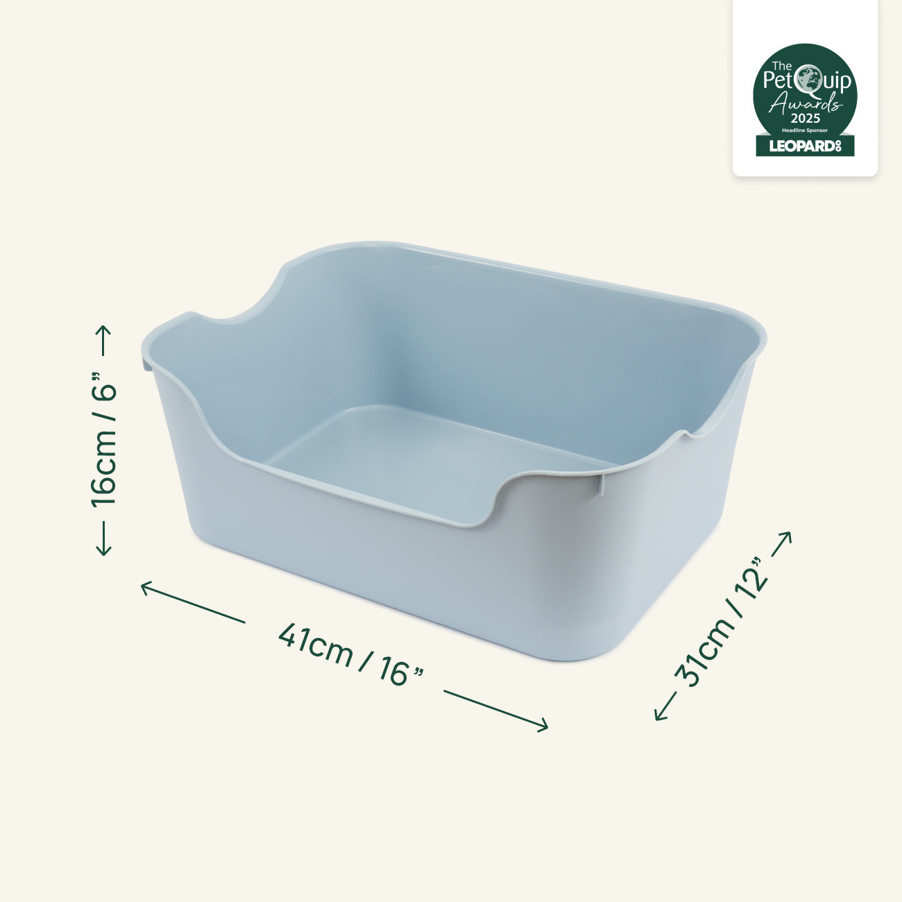 Litter Tray for Guinea Pigs and Rabbits
