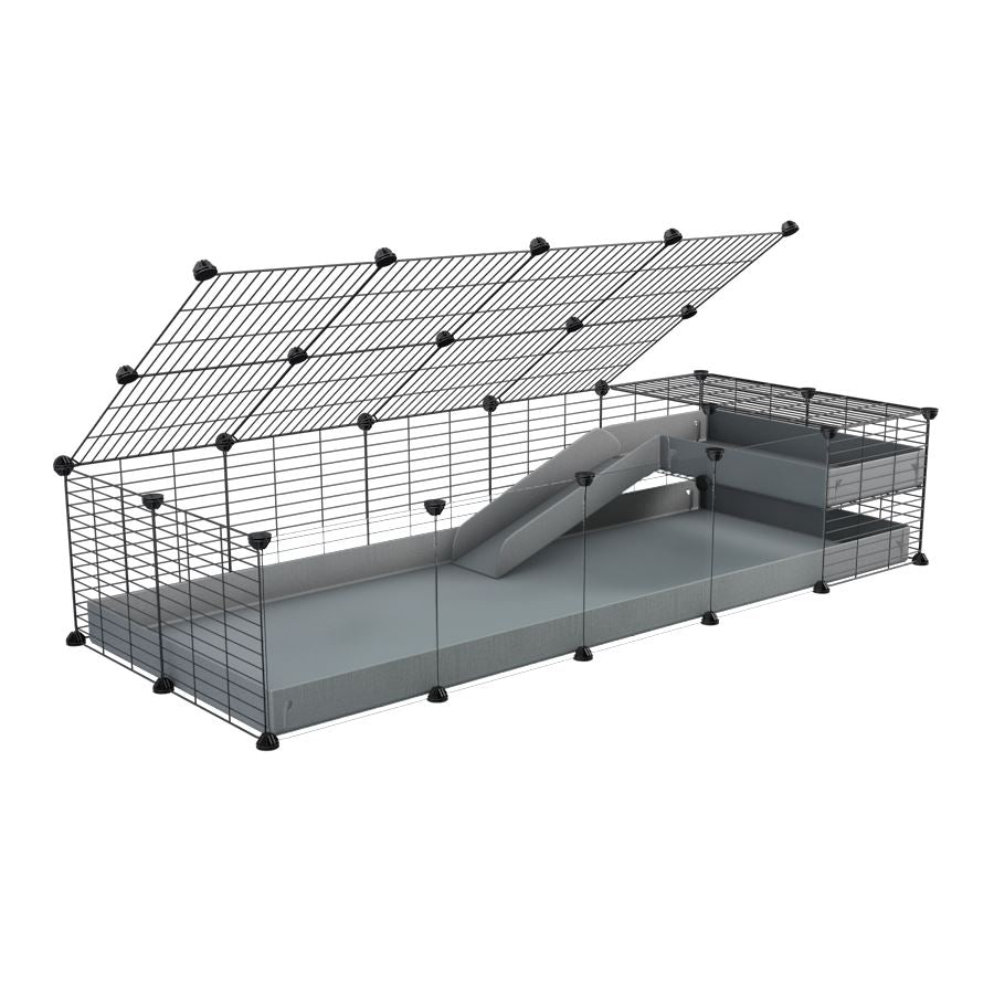 Cage pour cobayes C&C 5x2 avec mezzanine