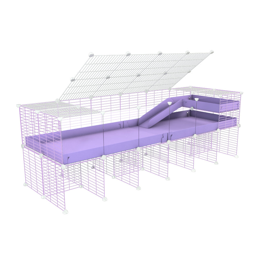6x2 C&C Guinea Pig Cage with Loft & Stand