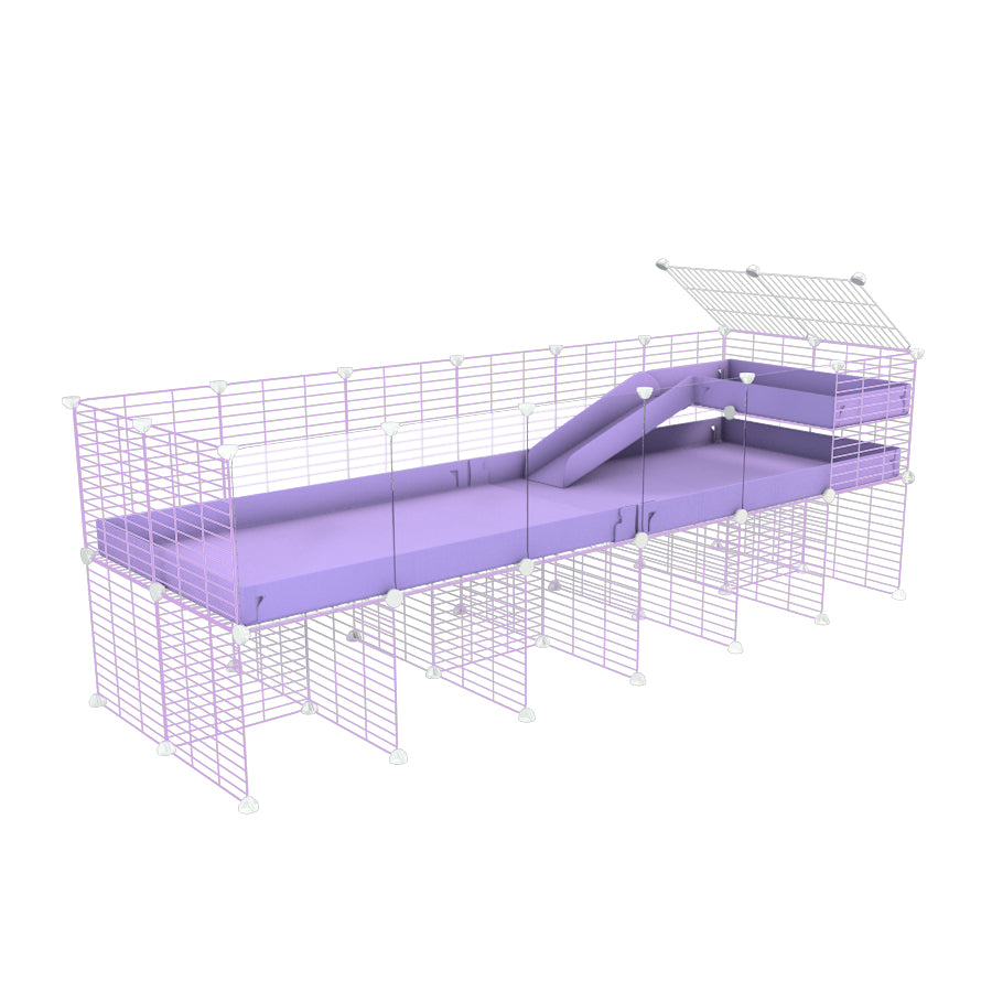 6x2 C&C Guinea Pig Cage with Loft & Stand