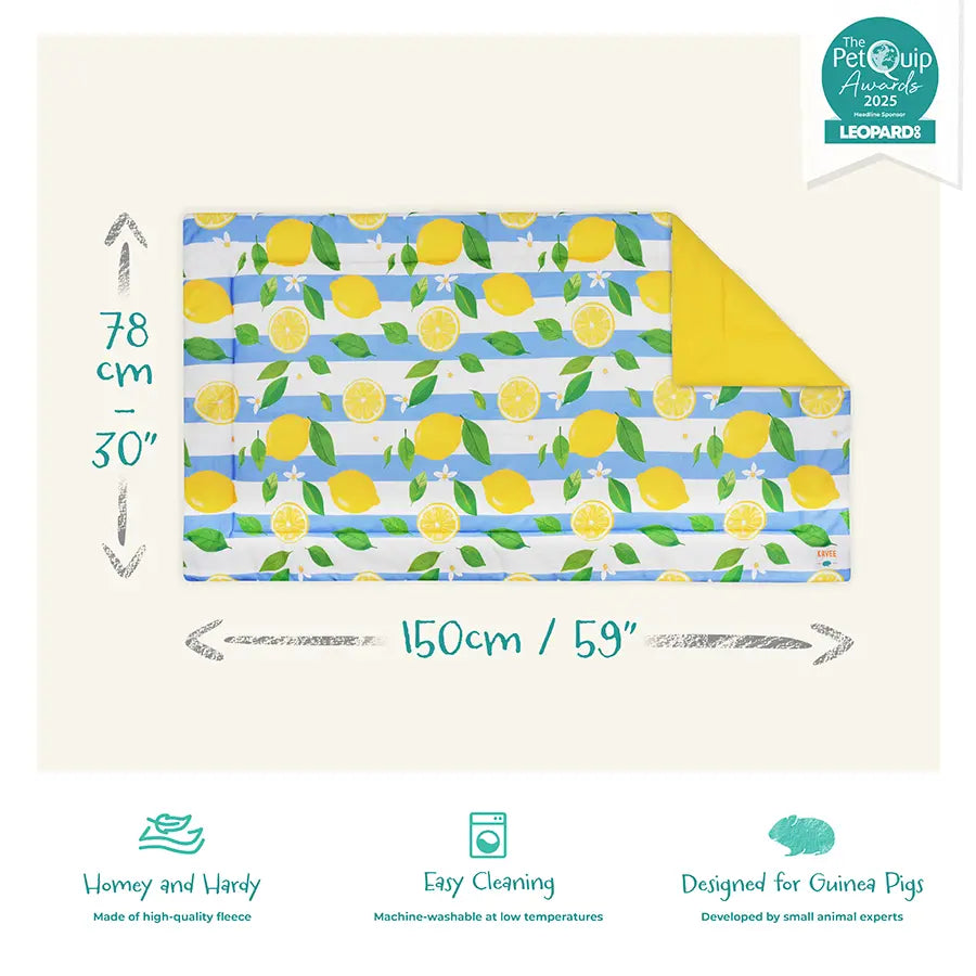 Two In One Plush Fleece Liner for Guinea Pigs | Amalfi Collection