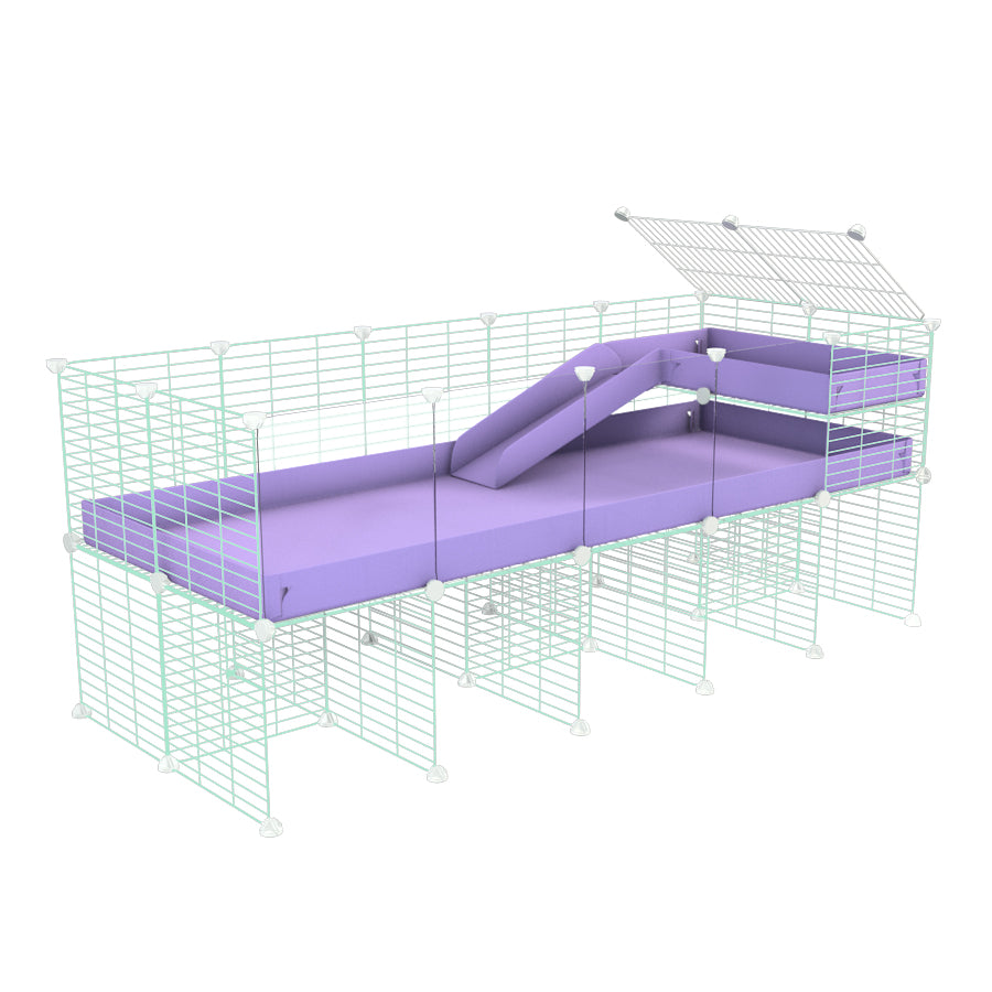 5x2 C&C Guinea Pig Cage with Loft & Stand
