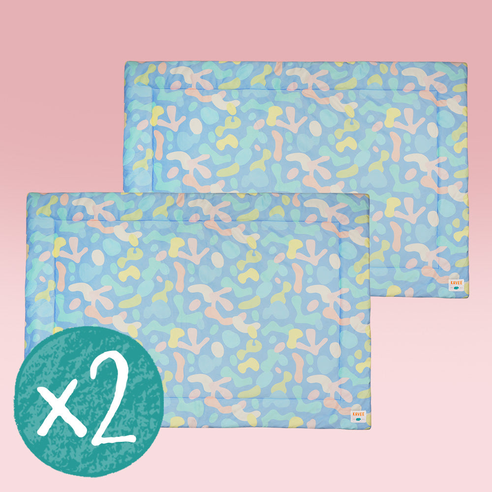 Set of 2 Plush Fleece Liners for Guinea Pigs | Pigcasso Collection