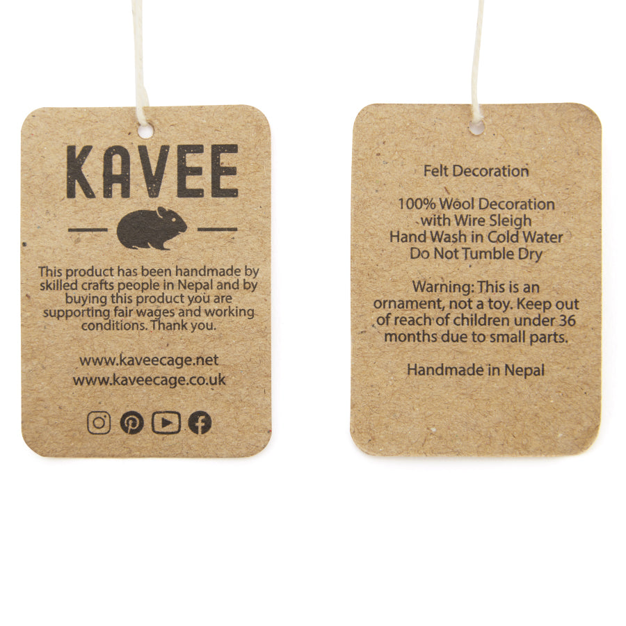 Guinea Pig Felt Soft Toy