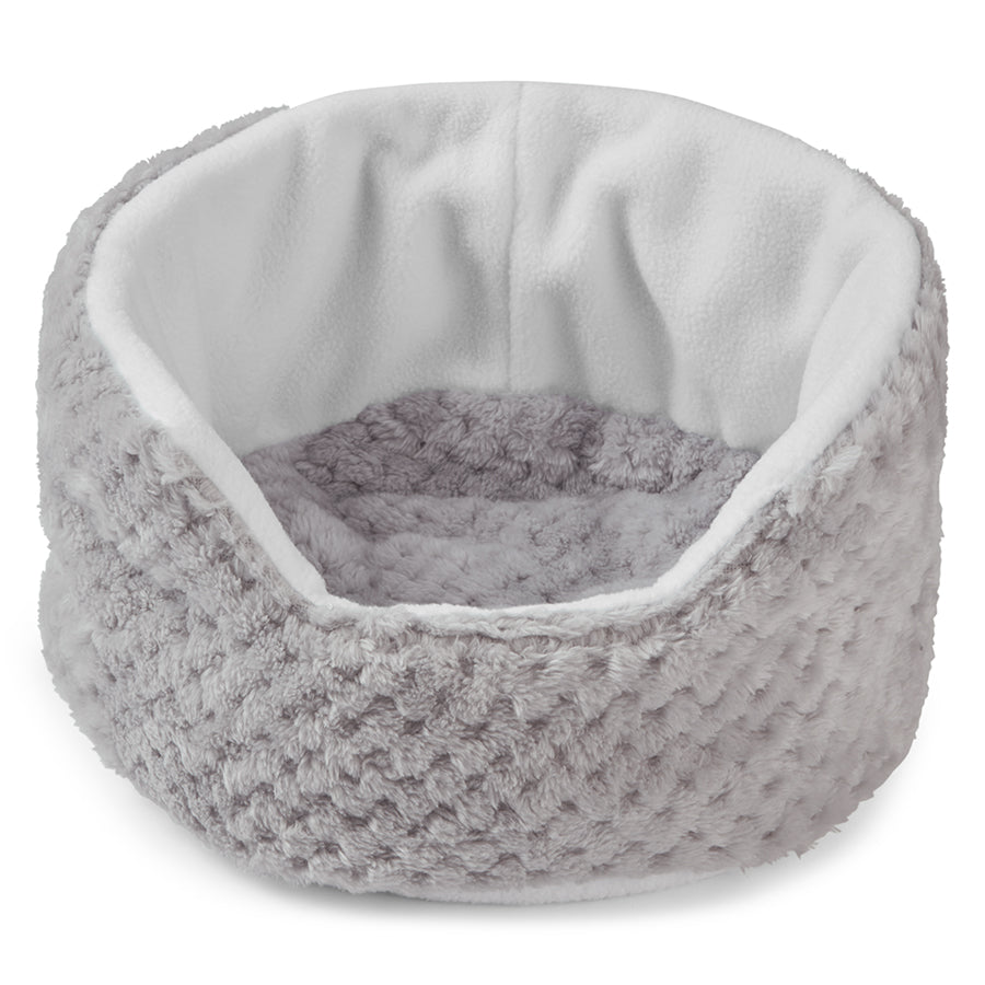 a guinea pig sofa bed cuddle cup in fleece grey by kavee