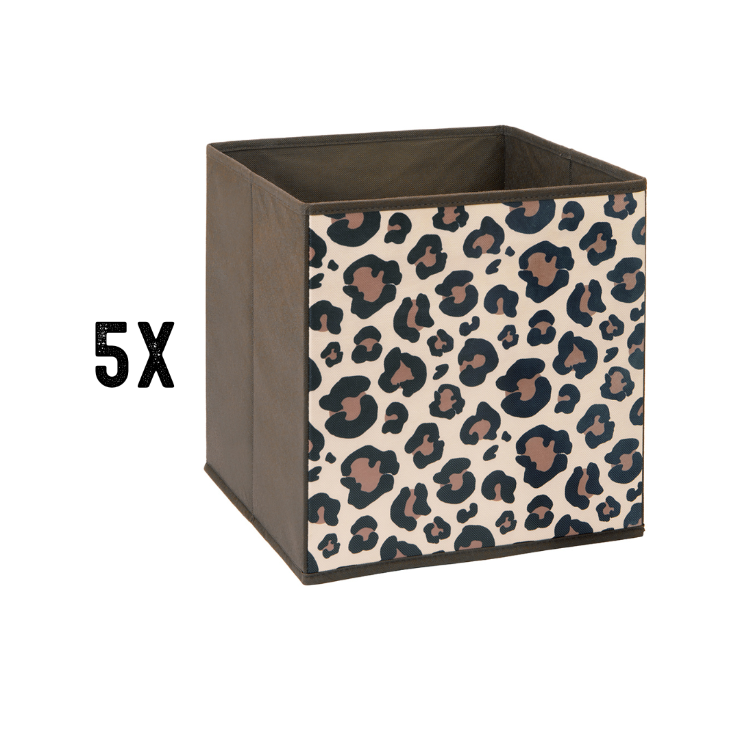 Set of Storage Boxes | Luscious Leopard