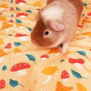 Guinea Pig Fleece Liners | Mushroom | Velvet