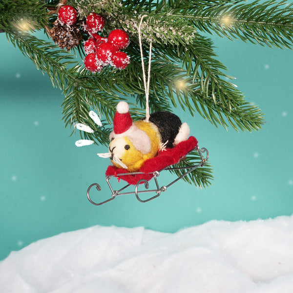 Guinea Pig Christmas Decorations | 4 Guinea Pig Ornaments