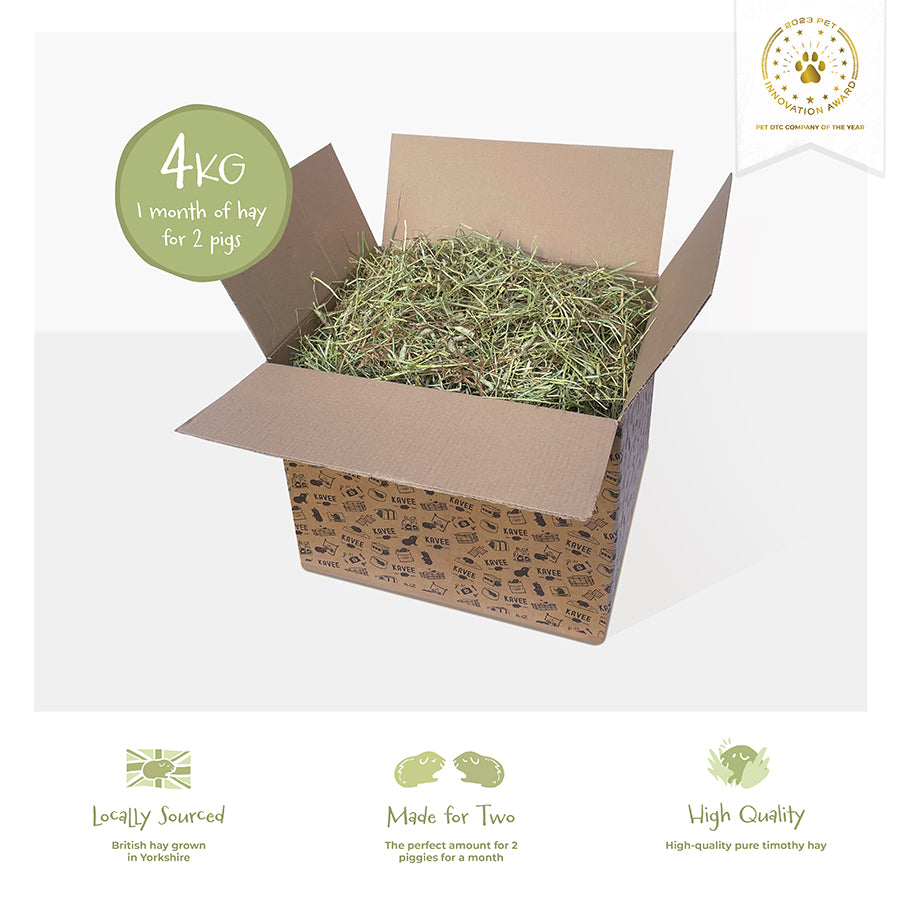 Timothy Hay Box 2kg | Guinea Pig Hay
