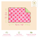 Set of 2 Fleece Liners Bundle | Strawberry