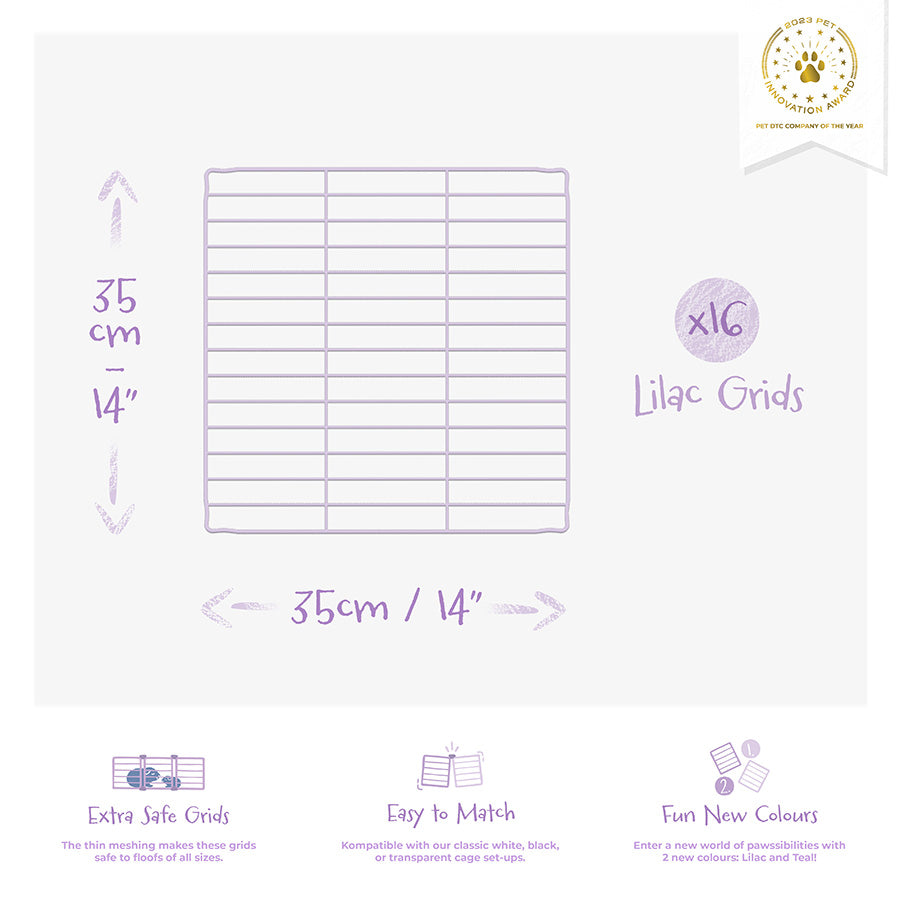 Coloured Grids for C&C Guinea Pig Cage