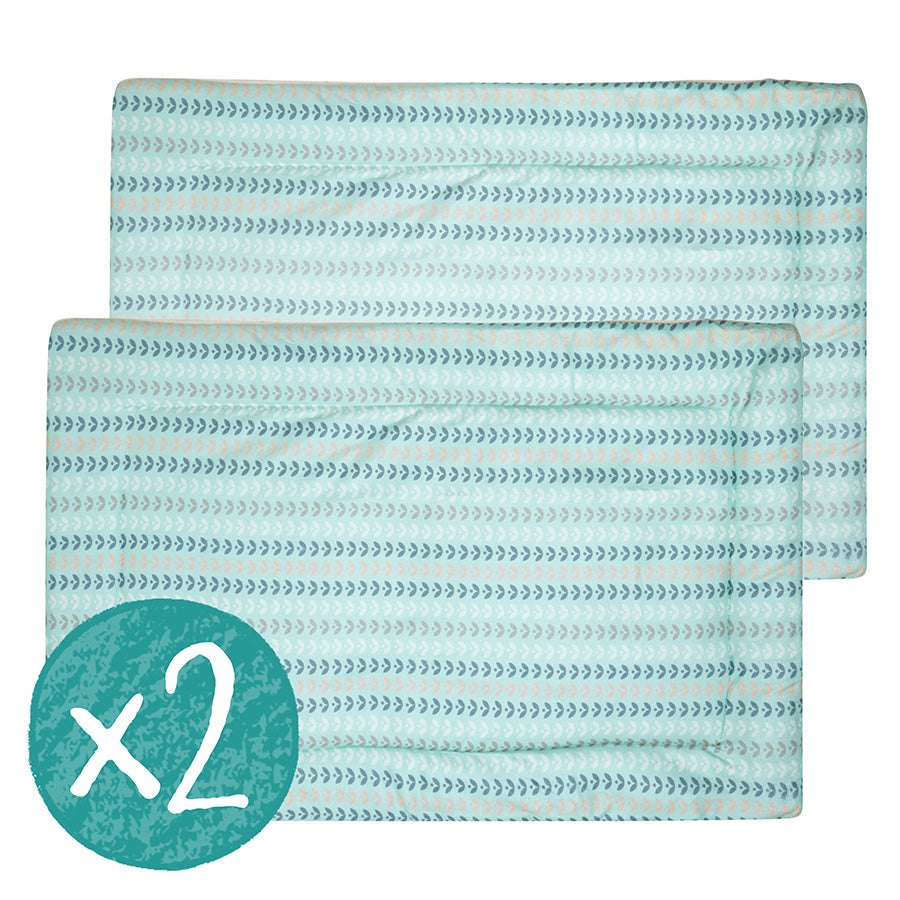 bundle liner listing for 2 kavee fleece liners in print nordic