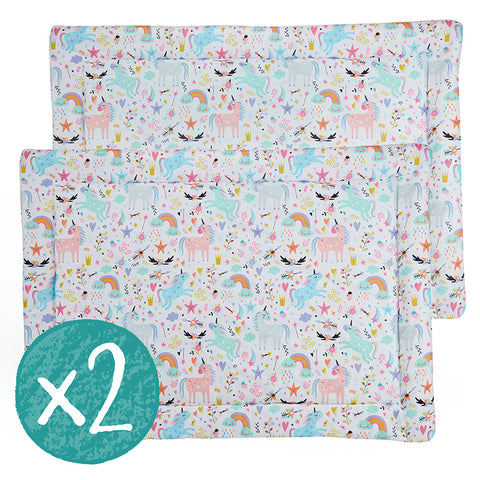 Set of 2 Fleece Liners | Unicorn