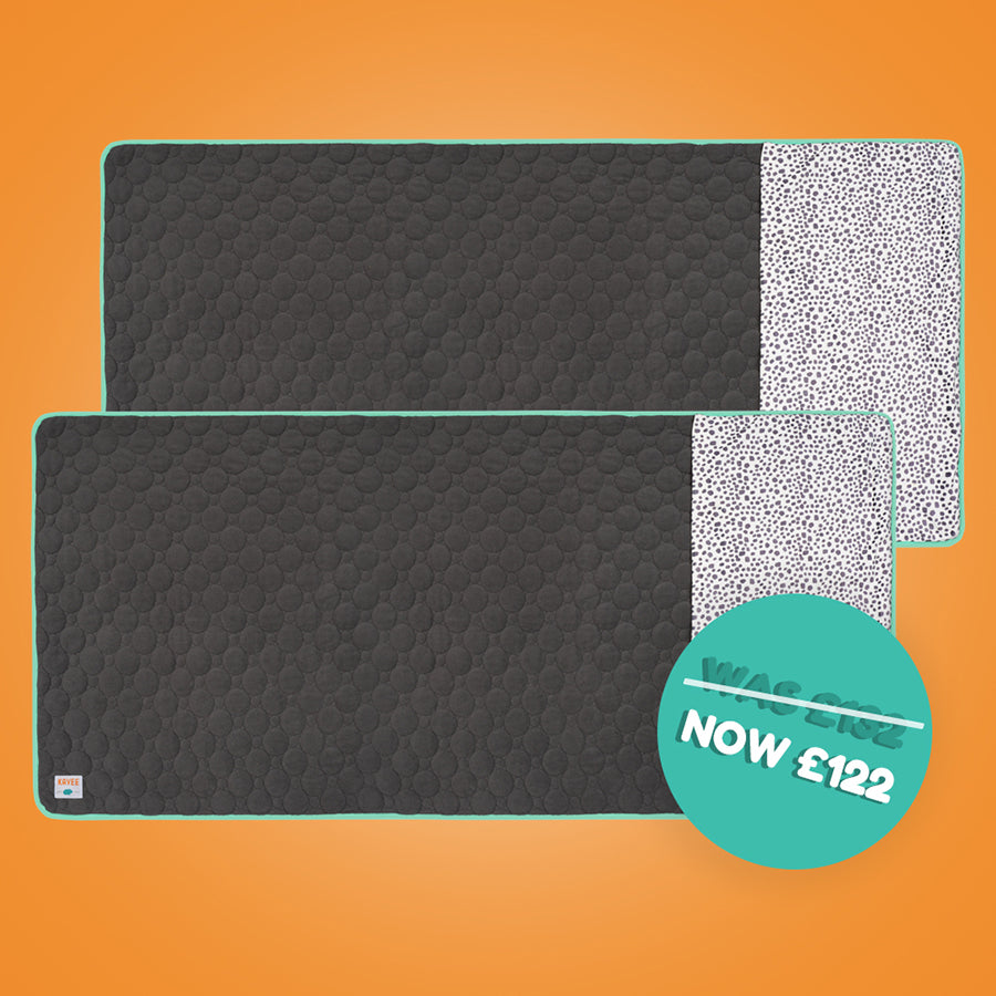 Set of 2 Premium Fleece Liners Bundle | Dalmatian