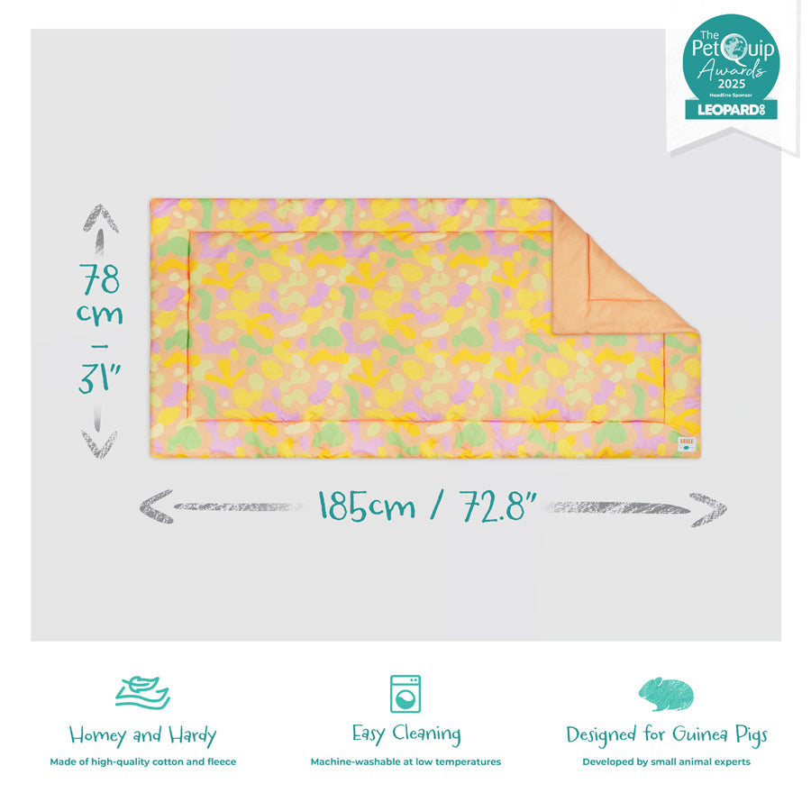 Doublure en polaire douce pour cochons d'Inde | Collection Pigcasso