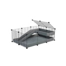 3x2 Clear C&C Cage with Loft & Ramp