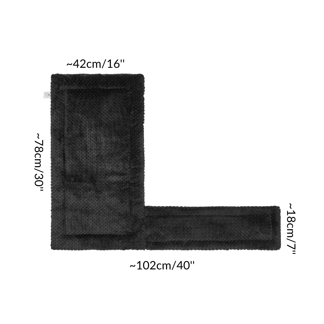 Dimension size measurement guinea pig fleece liner 5x2 black rabbit cc c&C cnc c and c cage kavee