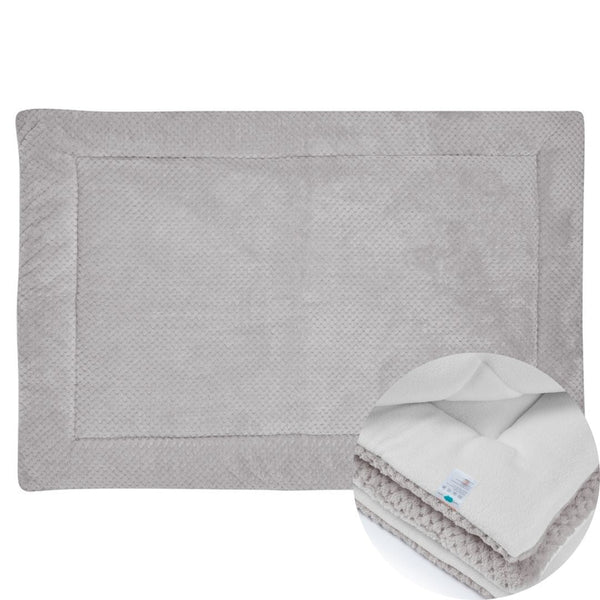 Set of 2 Extra Soft Fleece Liners for Guinea Pigs | Velvet Grey