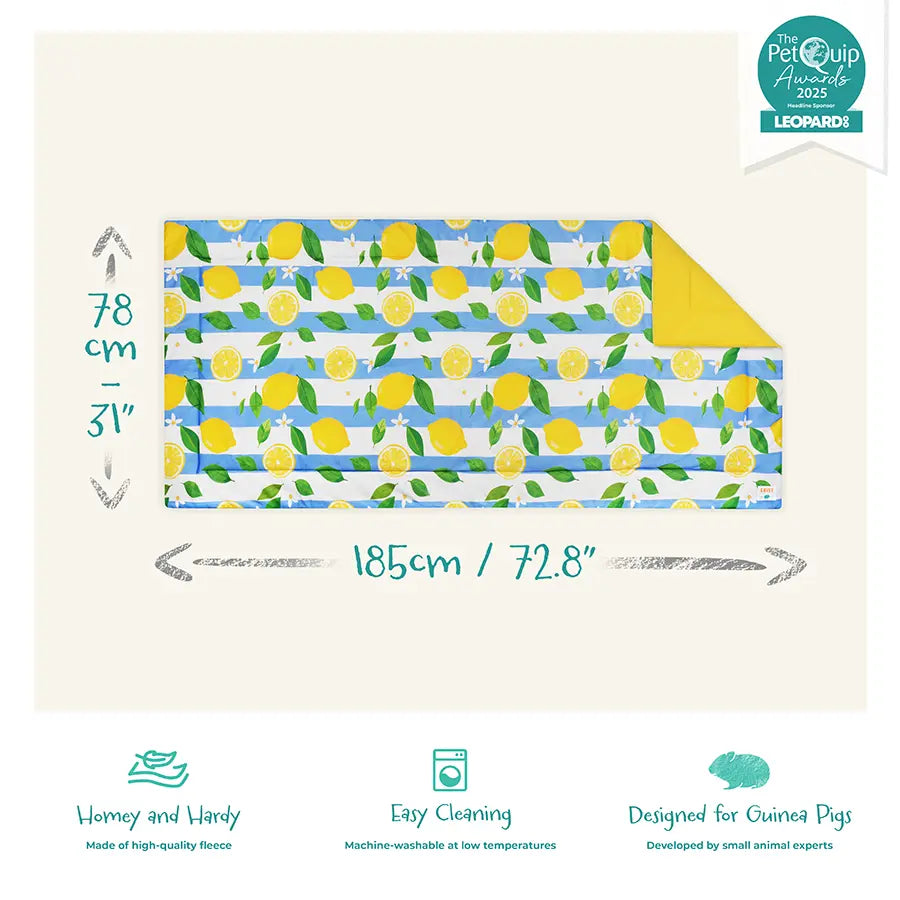 Two In One Plush Fleece Liner for Guinea Pigs | Amalfi Collection