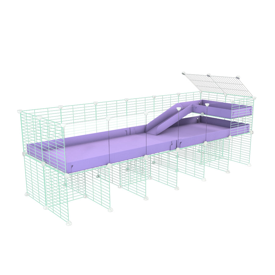 6x2 C&C Guinea Pig Cage with Loft & Stand
