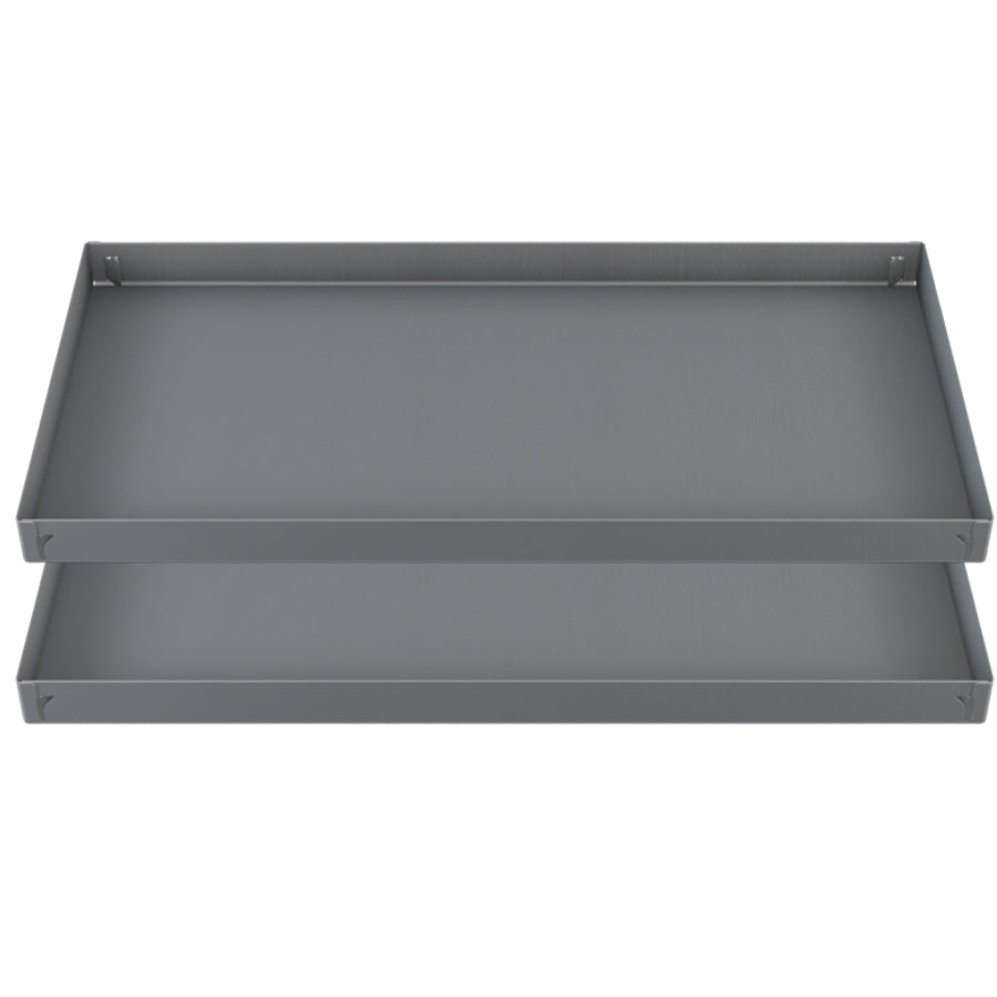 two 4x2 grey coroplast sheets or correx cage bottom for guinea pig cage C&C cc c and c from brand kavee