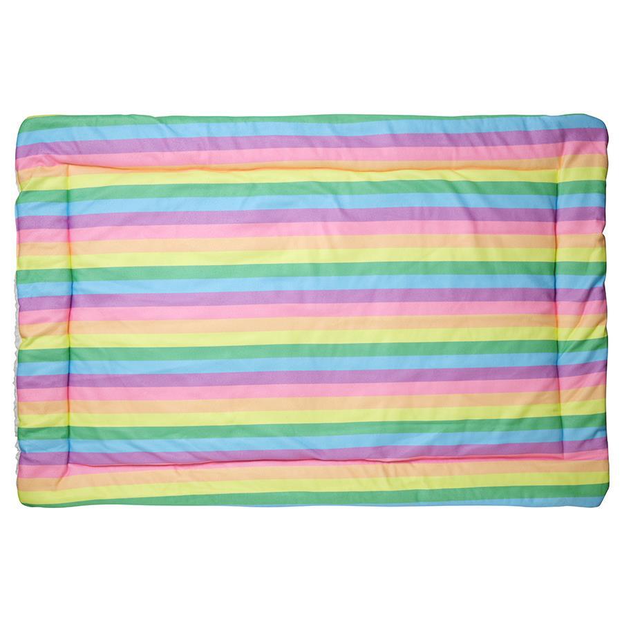 guinea pig fleece liner 3x2 rainbow pastel rabbit cc c&C cnc c and c cage kavee