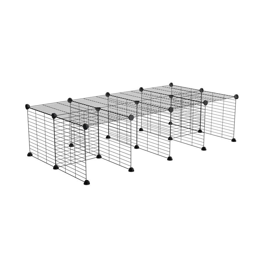 A C and C guinea pig cage stand size 4x2 with small mesh grids by kavee UK