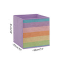 Measurements of one storage box cube for guinea pig C and C cage rainbow purple Kavee