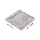 dimensions of a peepad in fleece pattern grey