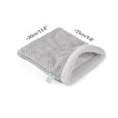 dimensions of a sleep sack in fleece pattern grey