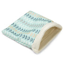 a guinea pig accessory hideout sleep sack bed in abstract fleece by kavee