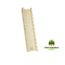 side view of kavee cages guinea pig fsc wooden ramp with hooks and kavee logo engraved