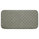 Pictured is the grey waterproof guinea pig lap pad from Kavee in front of a white background.