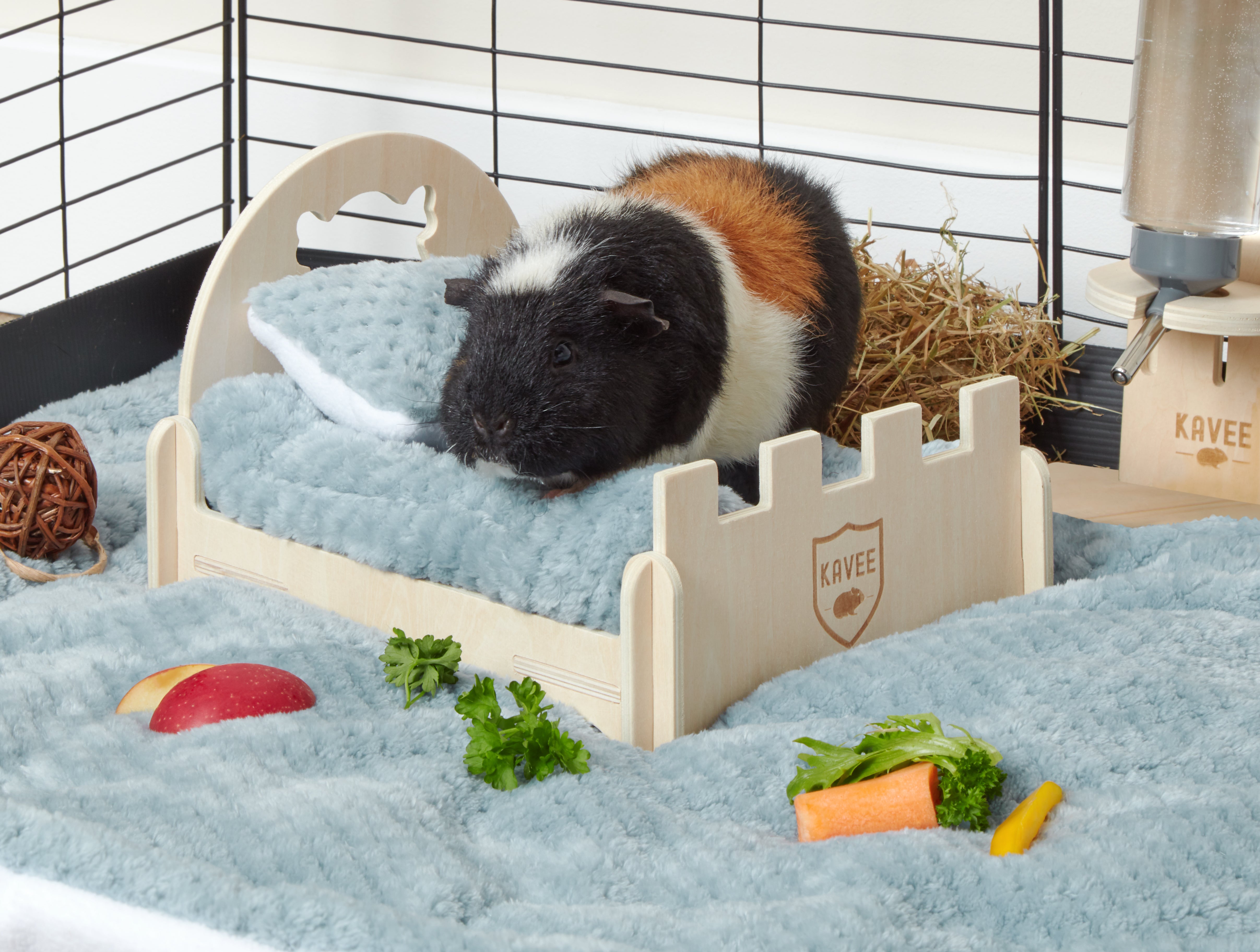 Extra Soft Pee Pad for Guinea Pigs | Dusky Blue