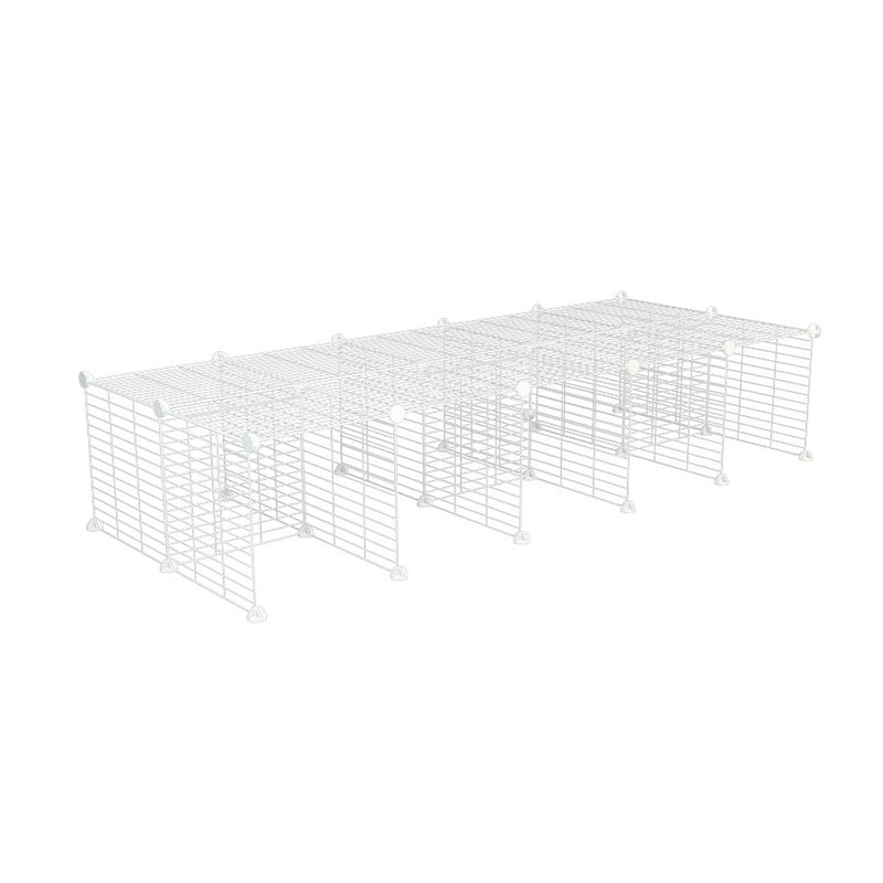 A C and C guinea pig cage stand size 4x2 with small mesh white C and C grids by kavee UK