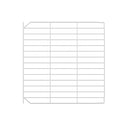 A white C&C safe door grid to create hinged doors and lids on C and C cages for guinea pigs by kavee UK